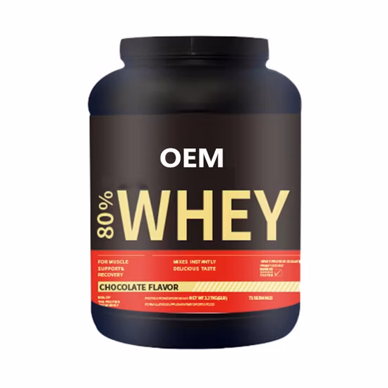 주문을 받아서 만들어진 공식 풍미 고단백 스포츠는 분말 체중 증가 건물 근육 분말을 보충합니다